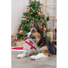 Trixie Xmas dog - pejsek 16 cm, hračka pro psy se zvukem