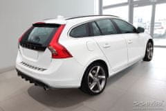 Avisa Lišta zadního nárazníku do Volvo V60 I, 2010-2018, Strong-Silver