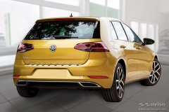 Avisa Lišta zadního nárazníku do VW Golf VII, 2012-2019, Hatchback, Strong-Silver