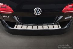 Avisa Lišta zadního nárazníku do VW Golf VII, 2012-2016, Combi,, Variant, Strong-Silver