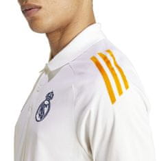 Adidas Polo REAL MADRID white Velikost: S