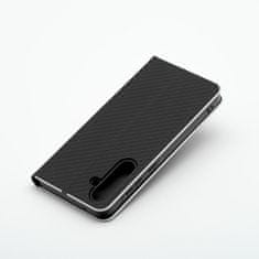 FORCELL Pouzdro LUNA Book Carbon pro Xiaomi Redmi 12C , černé 5903396203398