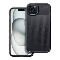 OEM Pouzdro OEM Case CARBON PREMIUM pro IPHONE 15 Plus , černé