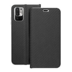 FORCELL Pouzdro LUNA Book Carbon pro XIAOMI Redmi NOTE 10 / 10S , černé 5903396106866