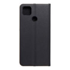 FORCELL Pouzdro Knížkové s hliníkovým rámem LUNA Book Xiaomi Redmi 9C / 9C NFC , černé 5903396096853