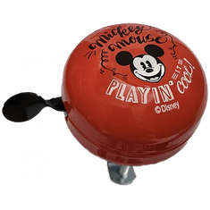 Disney Zvonek retro pr.60mm mickey red