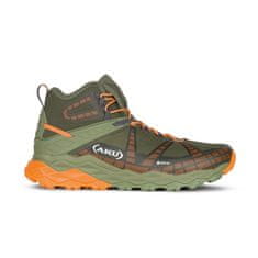 Aku Boty trekové zelené 42.5 EU Flyrock Mid Gtx