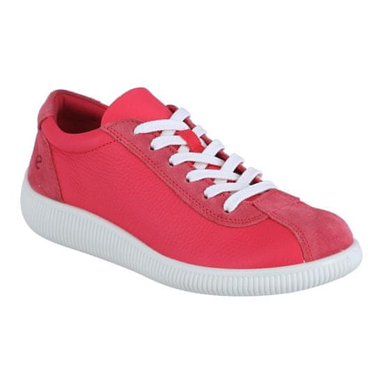 Ecco Boty červené Sneaker Soft Zero Leder