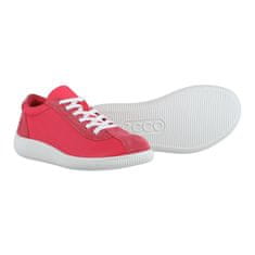 Ecco Boty červené 42 EU Sneaker Soft Zero Leder