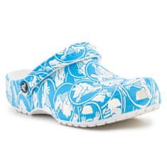 Crocs Dřeváky modré 45 EU Classic Duke Print Clog