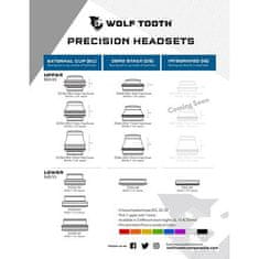 Wolf Tooth hlavové složení PERFORMANCE UPPER IS41/28.6 7mm stack černá