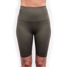 Sensor INFINITY ECO dámské legíny biker shorts olive green velikost M