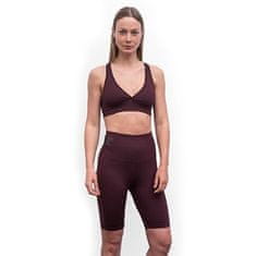 Sensor INFINITY ECO dámské legíny biker shorts port red velikost S