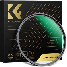 K&F Concept Pokročilý FILTR ARMOR UV Ultrafialový K&F NANO-X MRC 67 mm 67mm