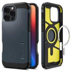 Spigen Pancéřové pouzdro na iPhone 16 PRO MAX 6.9" Spigen Tough Armor Mag MagSafe Kovová břidlice