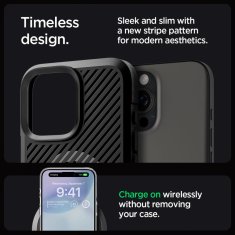 Spigen Pouzdro na iPhone 16 PRO MAX 6.9" Spigen Core Armor Mag MagSafe Matné černé