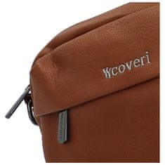 Coveri WORLD Trendy dámská koženková crossbody Glorifa, hnědá