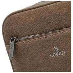 Coveri WORLD Trendy malá dámská koženková crossbody Kirikay, khaki