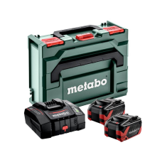 Metabo akumulátorová sada 2x LiHDX 18 V 8,0 Ah + ASC 290 v Metaboxu 145 (685305000)