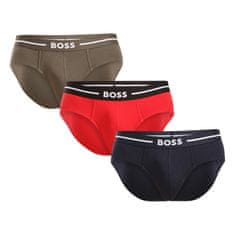 BOSS 3PACK pánské slipy vícebarevné (50517808 976) - velikost XL