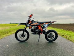 Leramotors Pitbike SHARK E-START 125ccm 4T 17/14 - oranžová