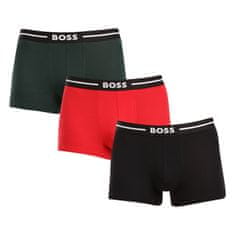 BOSS 3PACK pánské boxerky vícebarevné (50517833 980) - velikost XXL