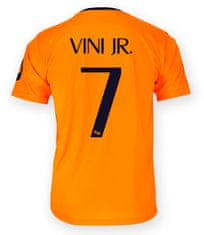 FotbalFans Dětský dres Real Madrid FC 24/25, Vini Jr, sada, replika | 9-10r