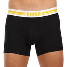 Puma 2PACK pánské boxerky černé (701226763 010) - velikost XL