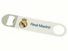 FotbalFans Otvírák Real Madrid FC, 18 cm, bílý, kovový, magnetický