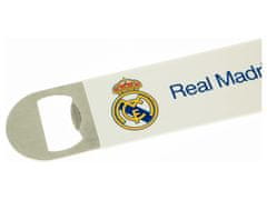 FotbalFans Otvírák Real Madrid FC, 18 cm, bílý, kovový, magnetický