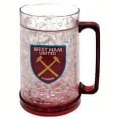 FotbalFans Chladící půllitr West Ham United FC, vínový, 420 ml