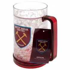 FotbalFans Chladící půllitr West Ham United FC, vínový, 420 ml