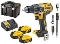 shumee DEWALT ŠROUBOVACÍ DRŽÁK 18V DCD791P3A 70/27Nm 3x5,0Ah BL + ÚHLOVÝ BIT Hrot