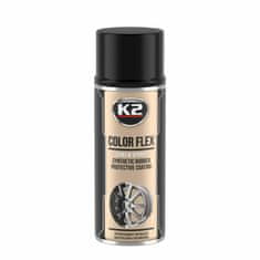 shumee K2 COLOR FLEX RUBBER SPRAY - LESK ČERNÁ 400ML