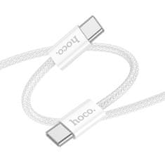 Hoco datový kabel X104 TYP C-TYP C 3A 60W 1m Bílý