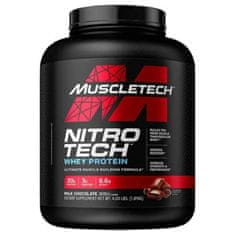 MuscleTech Nitro Tech Whey Protein, 1810 g Příchuť: Jahoda