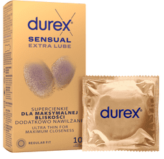 Durex Sensual Extra Lube 10 ks