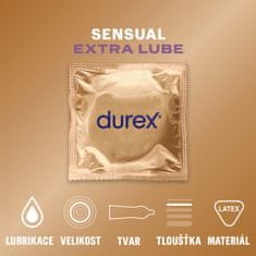 Durex Sensual Extra Lube 10 ks