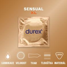 Durex Sensual XL 10 ks