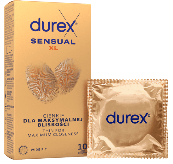 Durex Sensual XL 10 ks