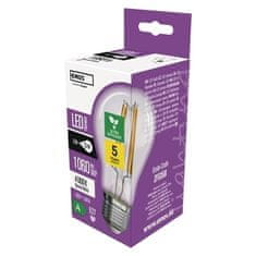 Emos LED žárovka ZF5158 Filament A60 A CLASS/ E27 / 5 W (75 W) / 1 060 lm / neutrální bílá