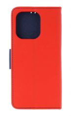 TopQ Pouzdro Xiaomi Redmi Note 13 knížkové červené 130648