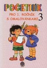 Početník pro 1. ročník s omalovánkami (3. díl) - Učíme se číslice 8, 9, 10