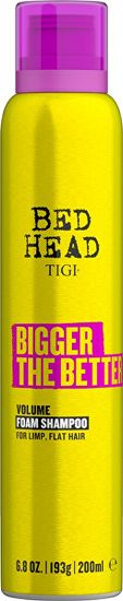 Tigi Pěnový šampon pro objem vlasů Bed Head Bigger The Better (Volume Foam Shampoo) 200 ml