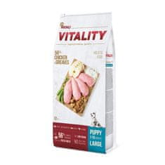 Akinu Akinu VITALITY pes štěně velké - kuře a škvarky 12kg