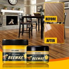 HOME & MARKER® Univerzální leštidlo na nábytek, vosk vhodný pro všechny dřevěné povrchy | BEEWAX