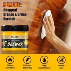 HOME & MARKER® Univerzální leštidlo na nábytek, vosk vhodný pro všechny dřevěné povrchy | BEEWAX