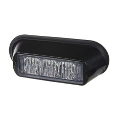 Stualarm PREDATOR 3x1W LED, 12-24V, červený, ECE R10 (kf003red)