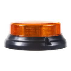 Stualarm LED maják, 12-24V, 32x0,5W oranžový, pevná montáž, ECE R65 R10 (wl311fix)