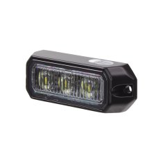 Stualarm PREDATOR 3x3W LED, 12-24V, bílý, ECE R10 (kf003E3Wwht)